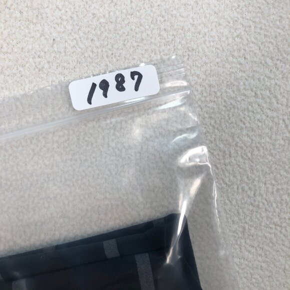 BYLT T-Shirt Mens M Black Stripe Drop Cut LUX Stretch Crew Neck Tee Short Sleeve - Picture 12 of 12